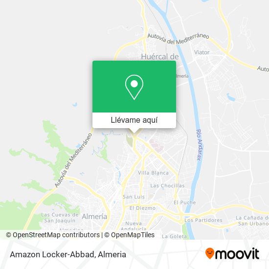 Mapa Amazon Locker-Abbad