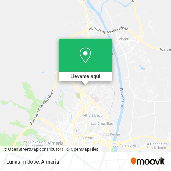 Mapa Lunas m José