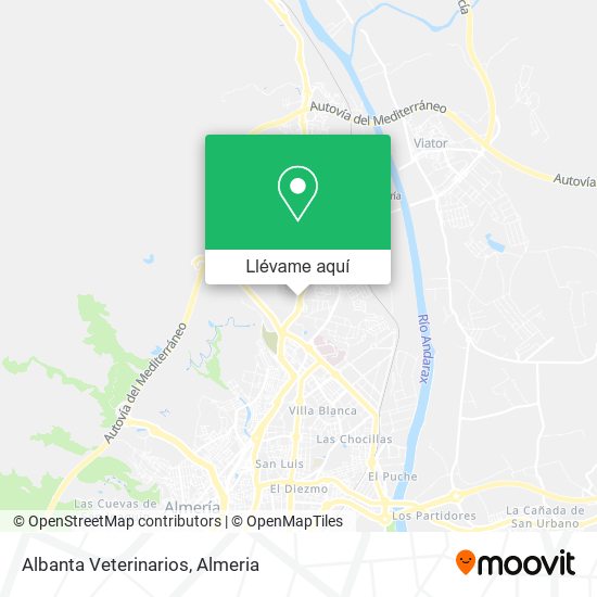 Mapa Albanta Veterinarios