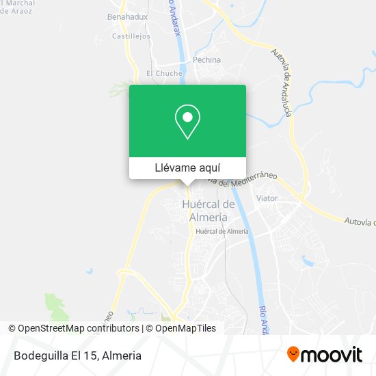 Mapa Bodeguilla El 15