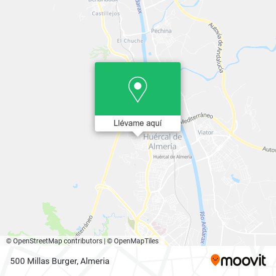 Mapa 500 Millas Burger