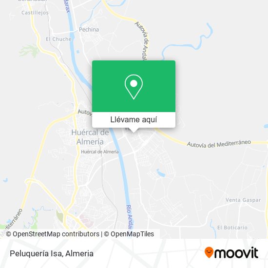 Mapa Peluquería Isa