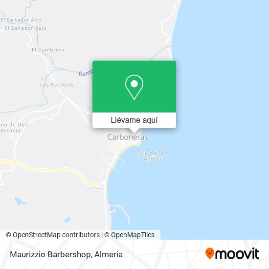Mapa Maurizzio Barbershop