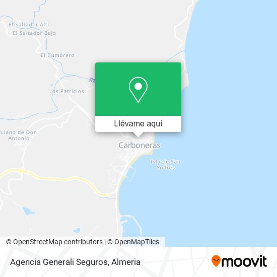 Mapa Agencia Generali Seguros