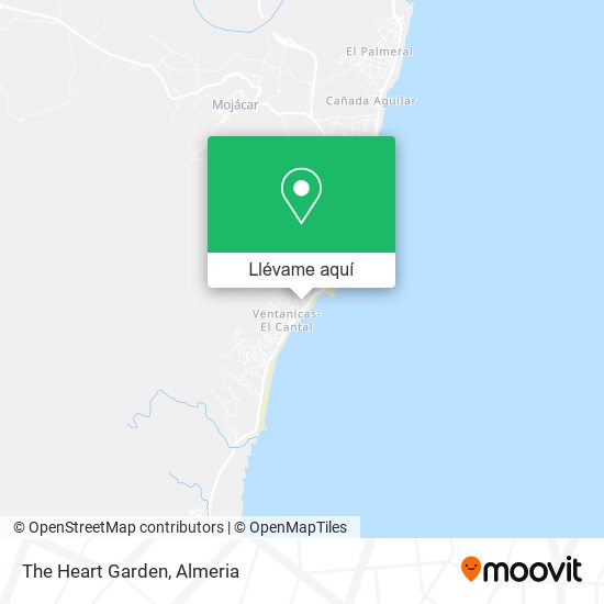 Mapa The Heart Garden