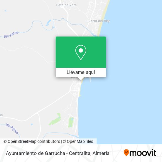 Mapa Ayuntamiento de Garrucha - Centralita