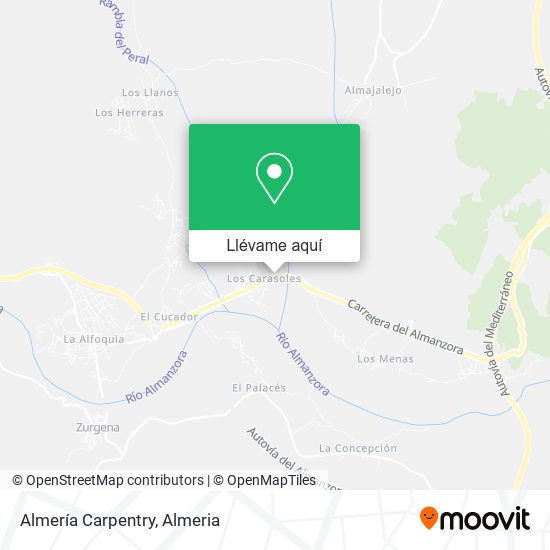 Mapa Almería Carpentry