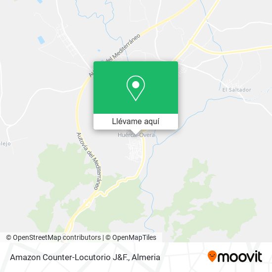 Mapa Amazon Counter-Locutorio J&F.