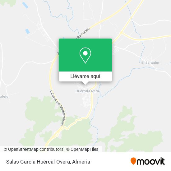 Mapa Salas García Huércal-Overa