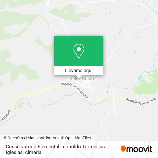 Mapa Conservatorio Elemental Leopoldo Torrecillas Iglesias