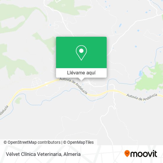 Mapa Vélvet Clínica Veterinaria