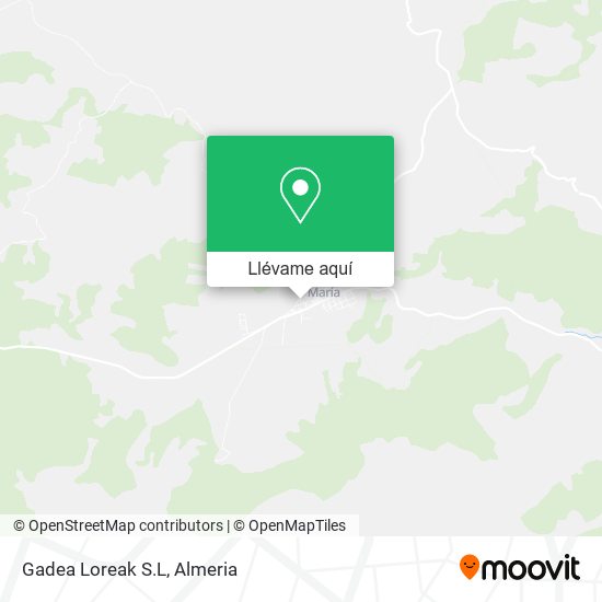 Mapa Gadea Loreak S.L