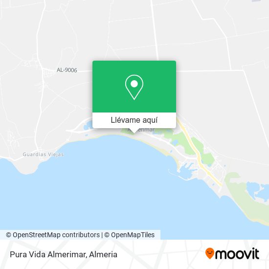 Mapa Pura Vida Almerimar