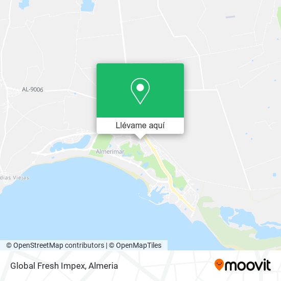 Mapa Global Fresh Impex