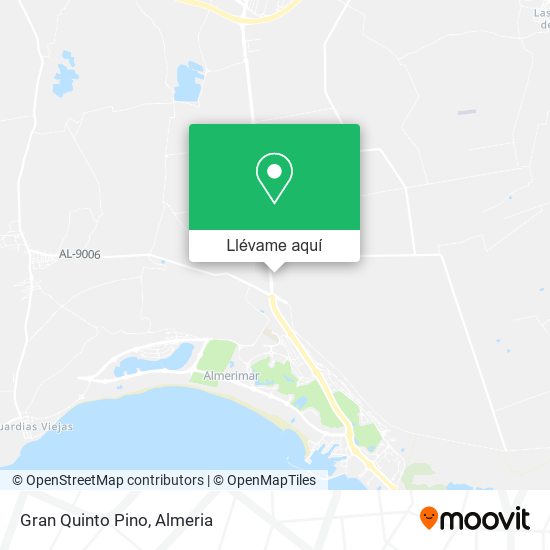 Mapa Gran Quinto Pino