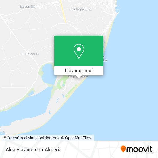 Mapa Alea Playaserena