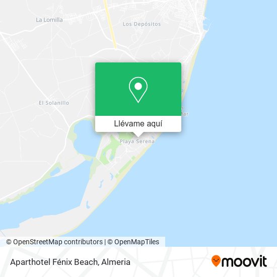 Mapa Aparthotel Fénix Beach
