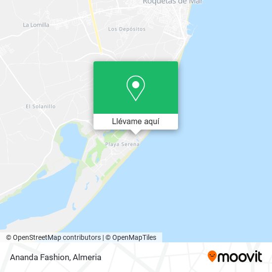Mapa Ananda Fashion