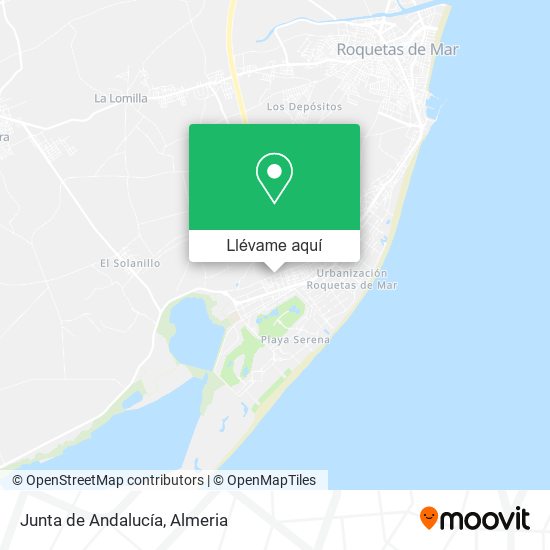 Mapa Junta de Andalucía