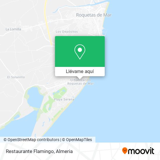 Mapa Restaurante Flamingo