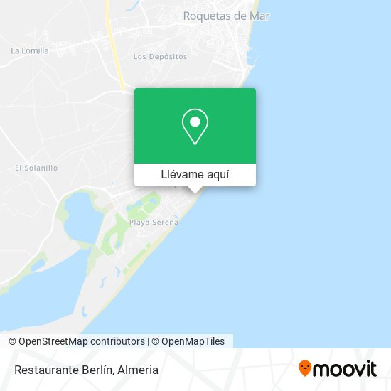 Mapa Restaurante Berlín