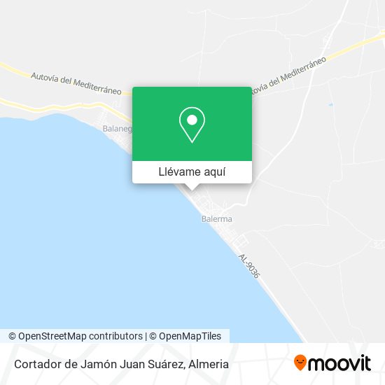 Mapa Cortador de Jamón Juan Suárez