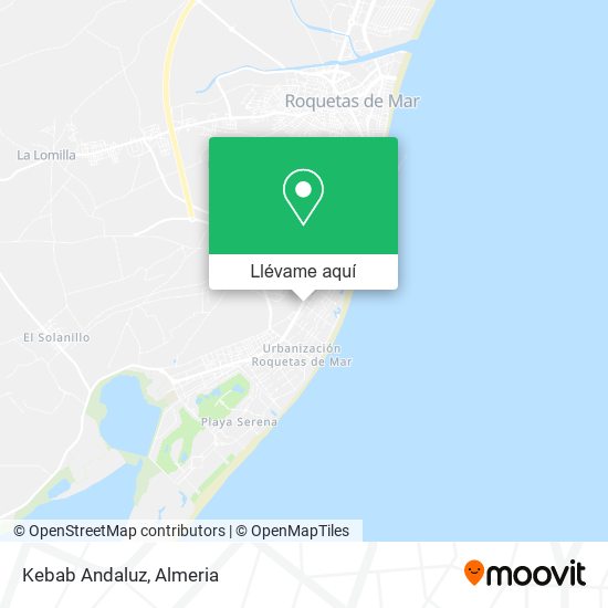 Mapa Kebab Andaluz