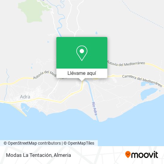 Mapa Modas La Tentación