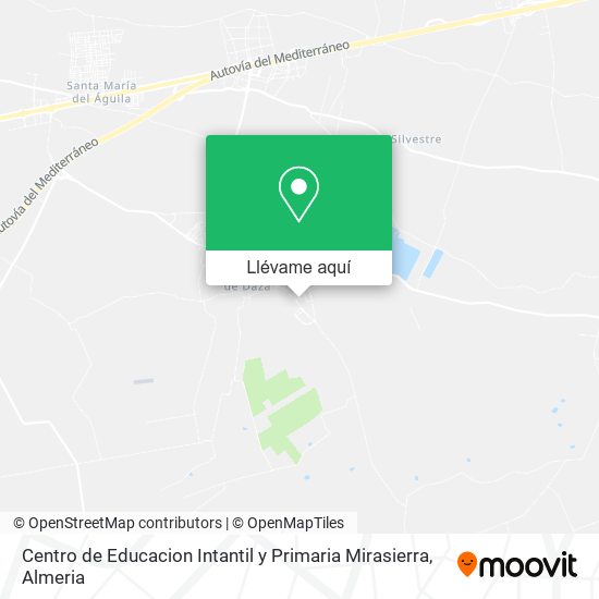 Mapa Centro de Educacion Intantil y Primaria Mirasierra