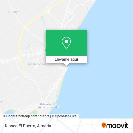 Mapa Kiosco El Puerto