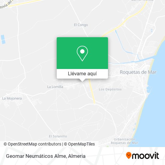 Mapa Geomar Neumáticos Alme