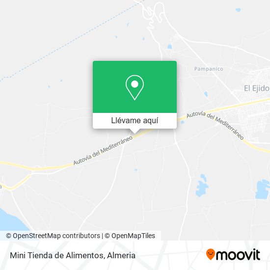 Mapa Mini Tienda de Alimentos