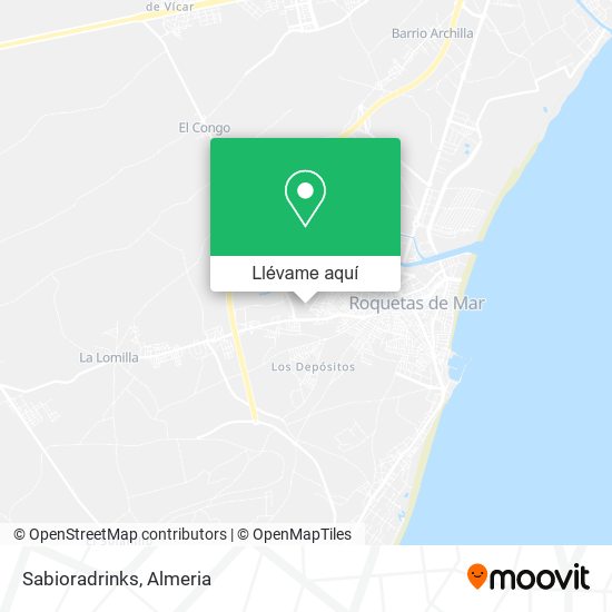 Mapa Sabioradrinks
