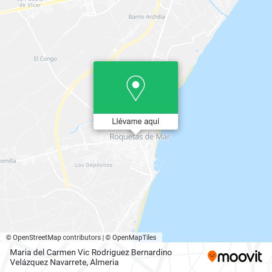 Mapa Maria del Carmen Vic Rodriguez Bernardino Velázquez Navarrete
