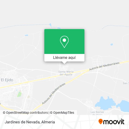 Mapa Jardines de Nevada