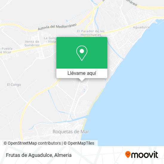 Mapa Frutas de Aguadulce