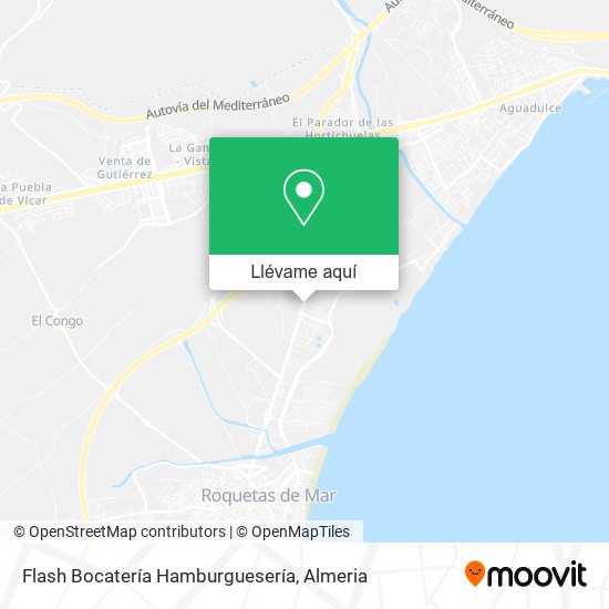 Mapa Flash Bocatería Hamburguesería