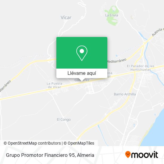 Mapa Grupo Promotor Financiero 95