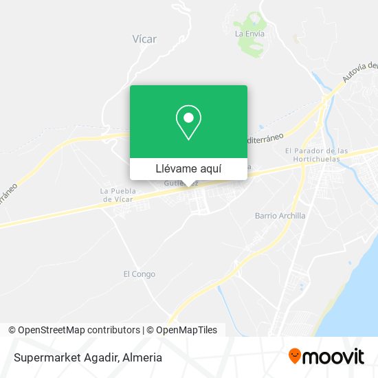 Mapa Supermarket Agadir