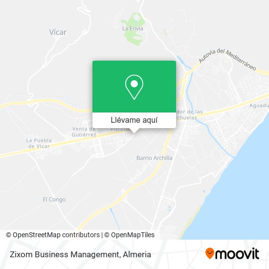 Mapa Zixom Business Management