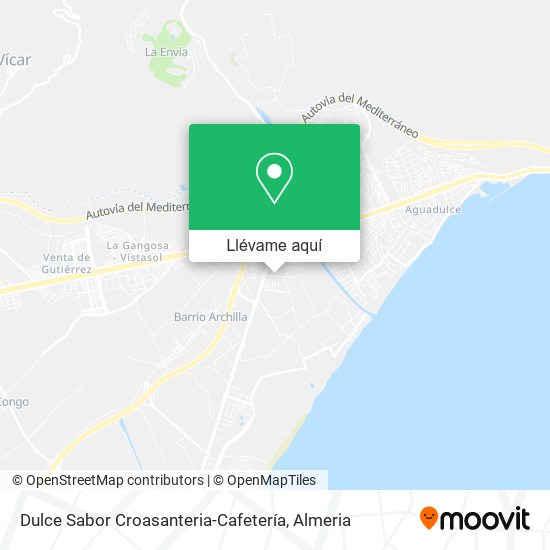 Mapa Dulce Sabor Croasanteria-Cafetería