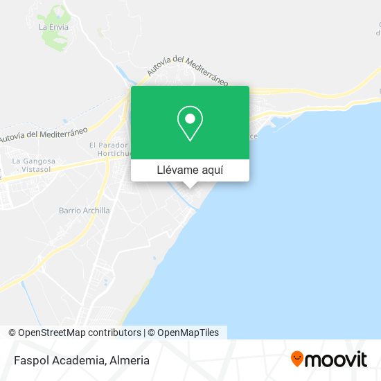 Mapa Faspol Academia