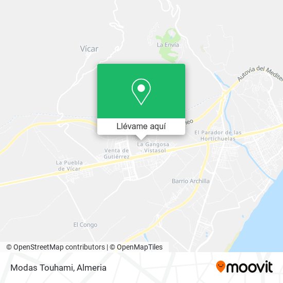 Mapa Modas Touhami