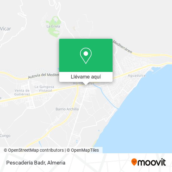 Mapa Pescadería Badr