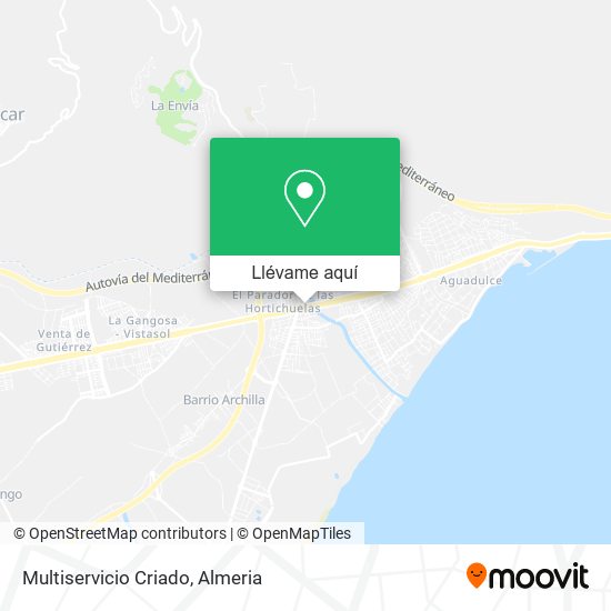 Mapa Multiservicio Criado