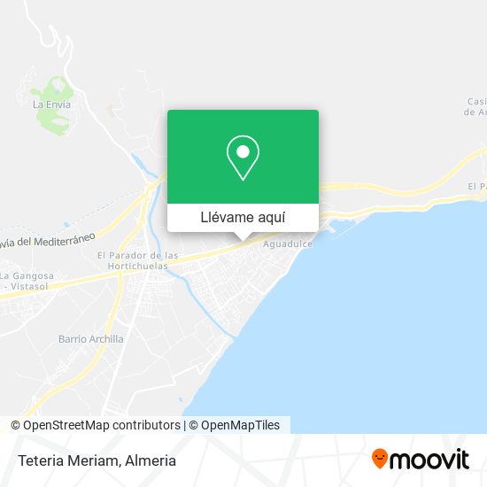 Mapa Teteria Meriam