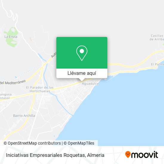 Mapa Iniciativas Empresariales Roquetas