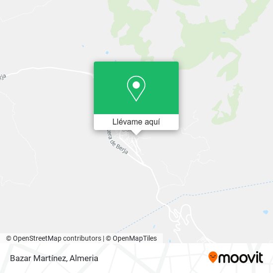 Mapa Bazar Martínez