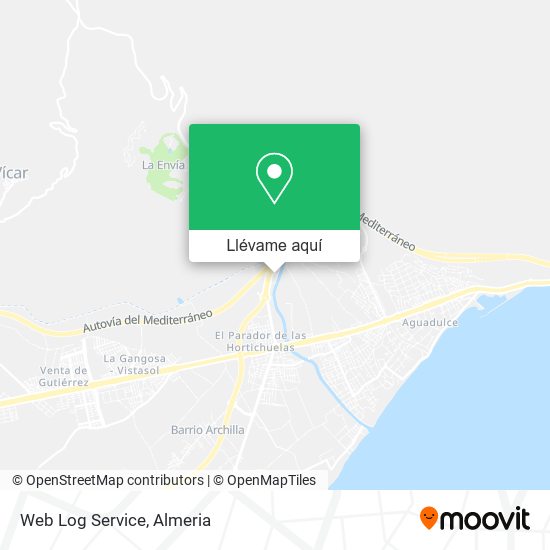 Mapa Web Log Service