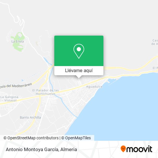 Mapa Antonio Montoya García